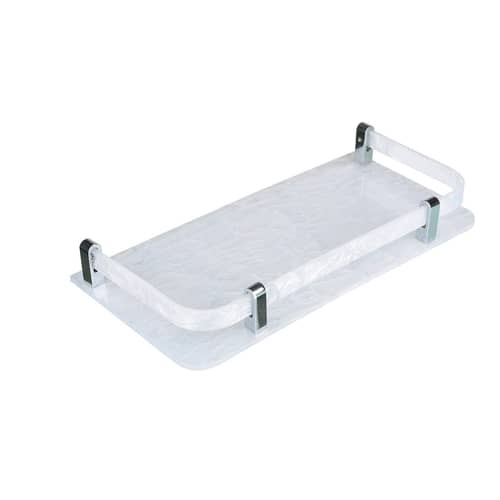 Acrylic Shelf  Marble Look (size-18*6)