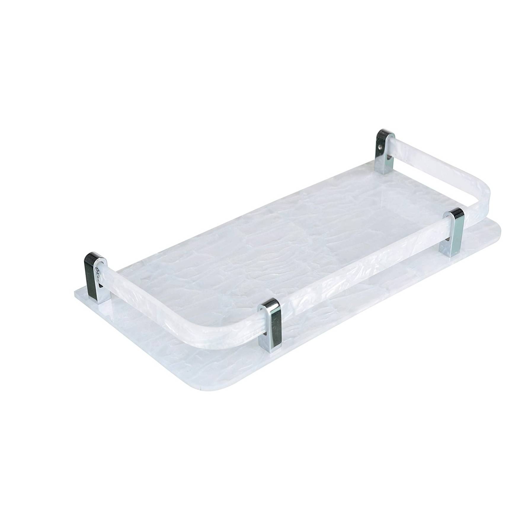 Acrylic Shelf  Marble Look (size-18*6)