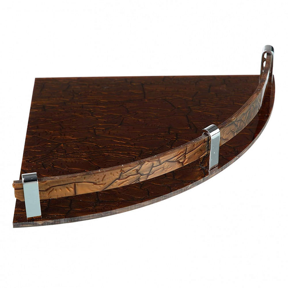 Acrylic Shelf Corner - photo