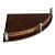 Acrylic Corner Shelf Marble look - front_view