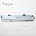 Round Toughened Glass Shelf (Size: 14”X5.5”)  - photo