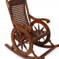 Warren Wooden Rocking Chair - rear_view
