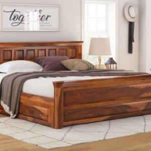Queen Size Bed with Storage - photo