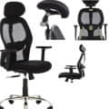 Metrix High Back Revolving Office Chair - front_view