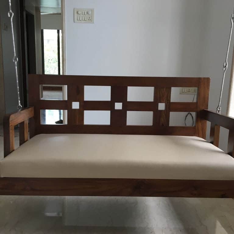 Wooden Swing - front_view