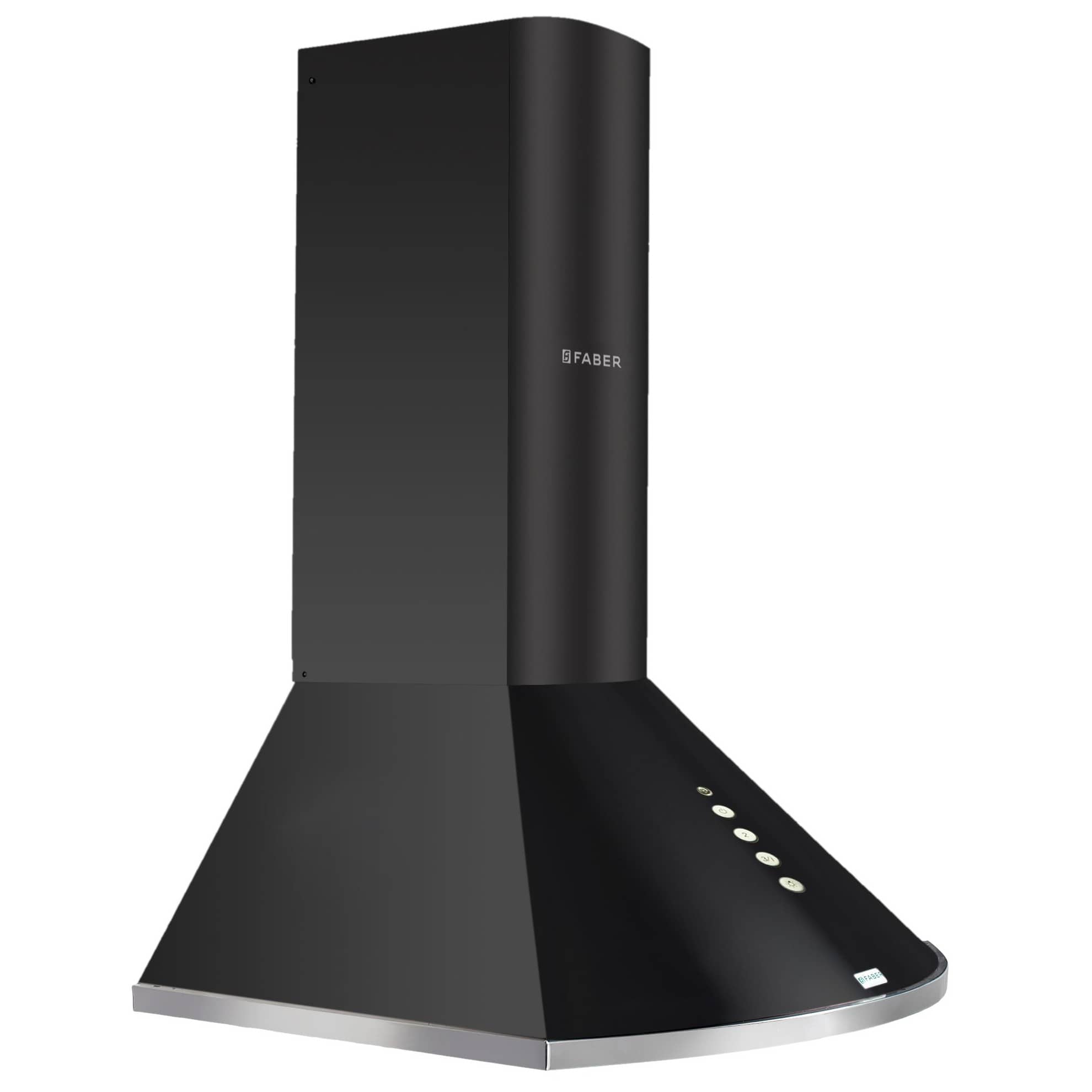 Hood Class Plus PB BK LTW 60 Kitchen Chimney