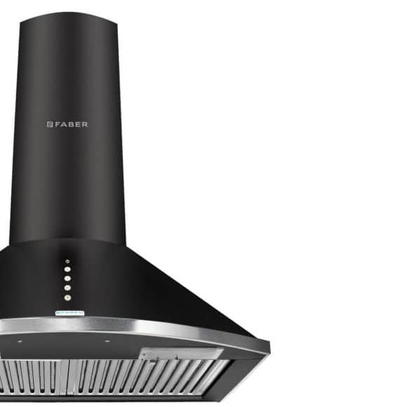 Hood Class Plus PB BK LTW 60 Kitchen Chimney - right_view