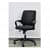 Revolving Office Chair (Black) - front_view