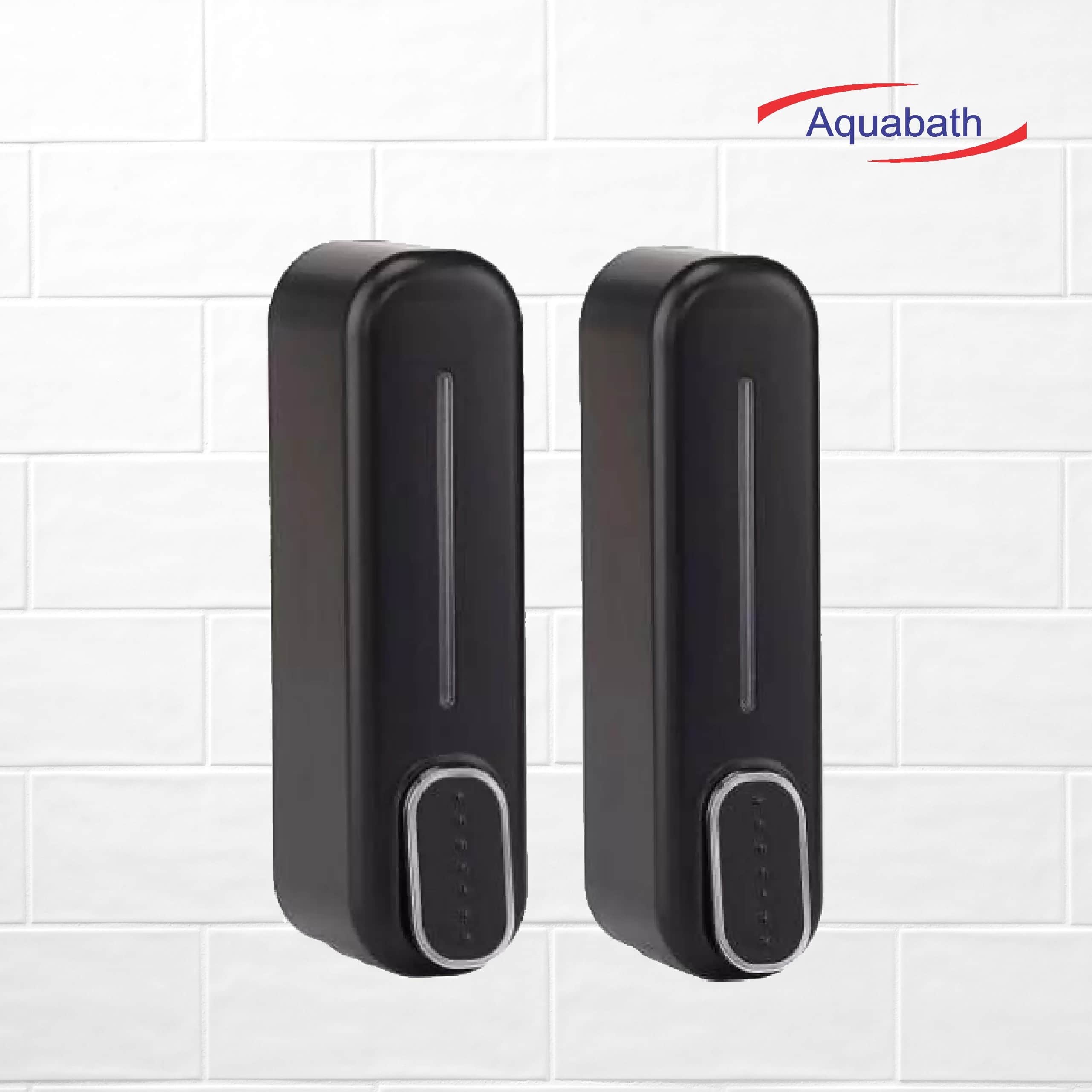 Heavy Duty Wall Mount Liquid Soap Dispenser With Fitting Accessories - front_view