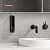 Heavy Duty Wall Mount Liquid Soap Dispenser With Fitting Accessories - left_view