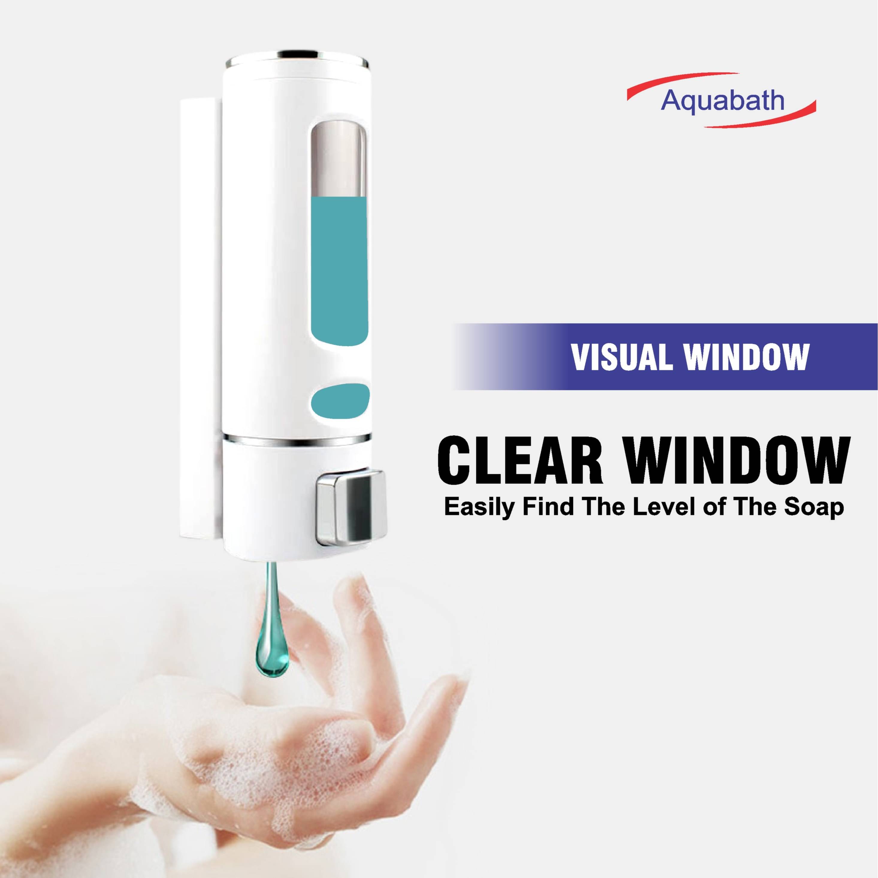 Wall Mounted Liquid Dispenser (Pack of 1)