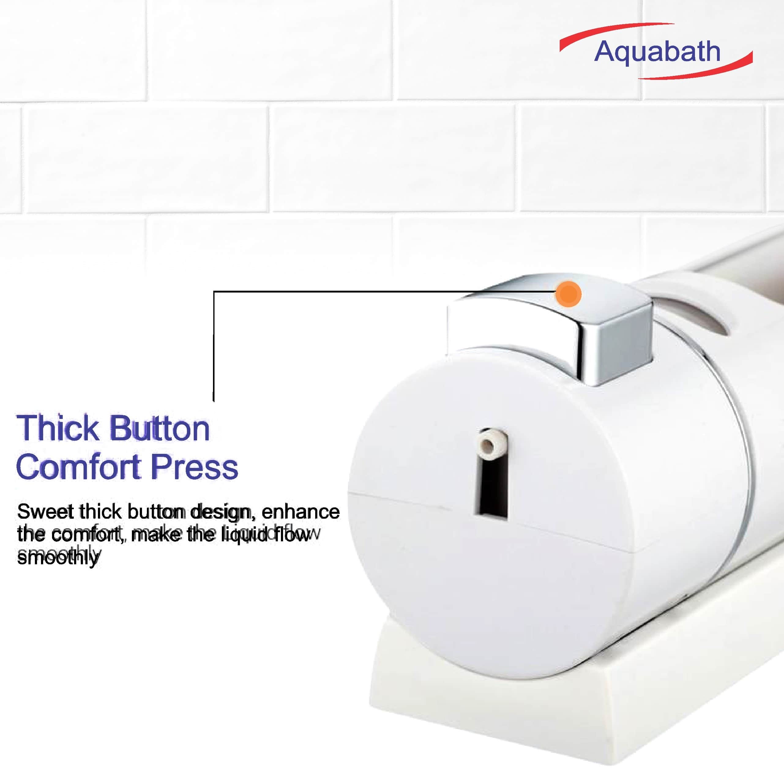 Wall Mounted Liquid Dispenser (Pack of 1) - left_view