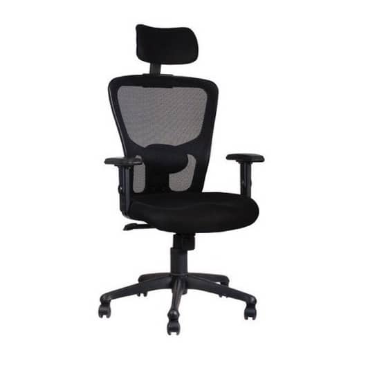Revolving Chair High Back In Black