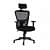 Revolving Chair High Back In Black - front_view
