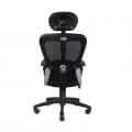 Revolving Chair High Back In Black - top_view
