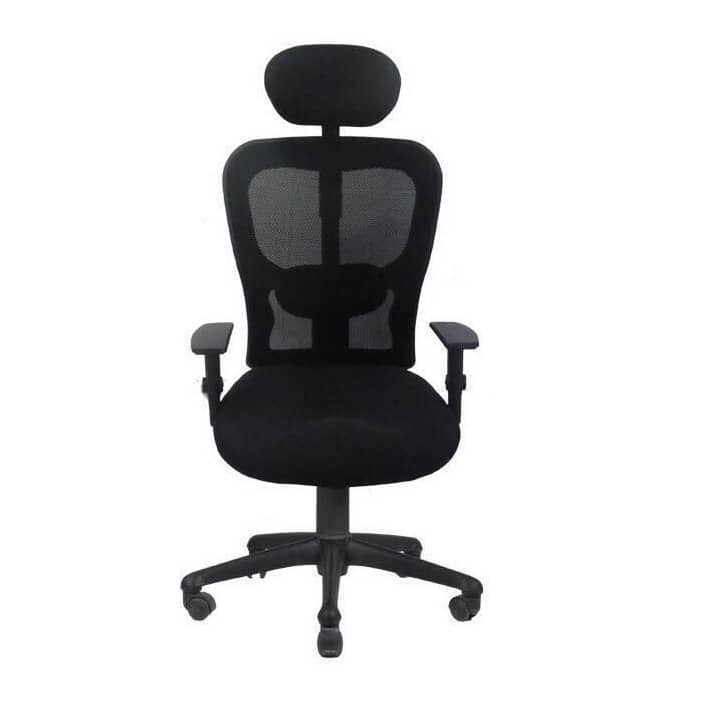Revolving Chair High Back In Black