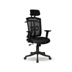 Geelong High Back Black Revolving Chair