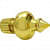 Golden Plastic Finials ( set of 4 ) - front_view