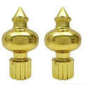 Golden Plastic Finials ( set of 4 ) - top_view