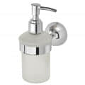 Glass Liquid Soap Dispenser - left_view