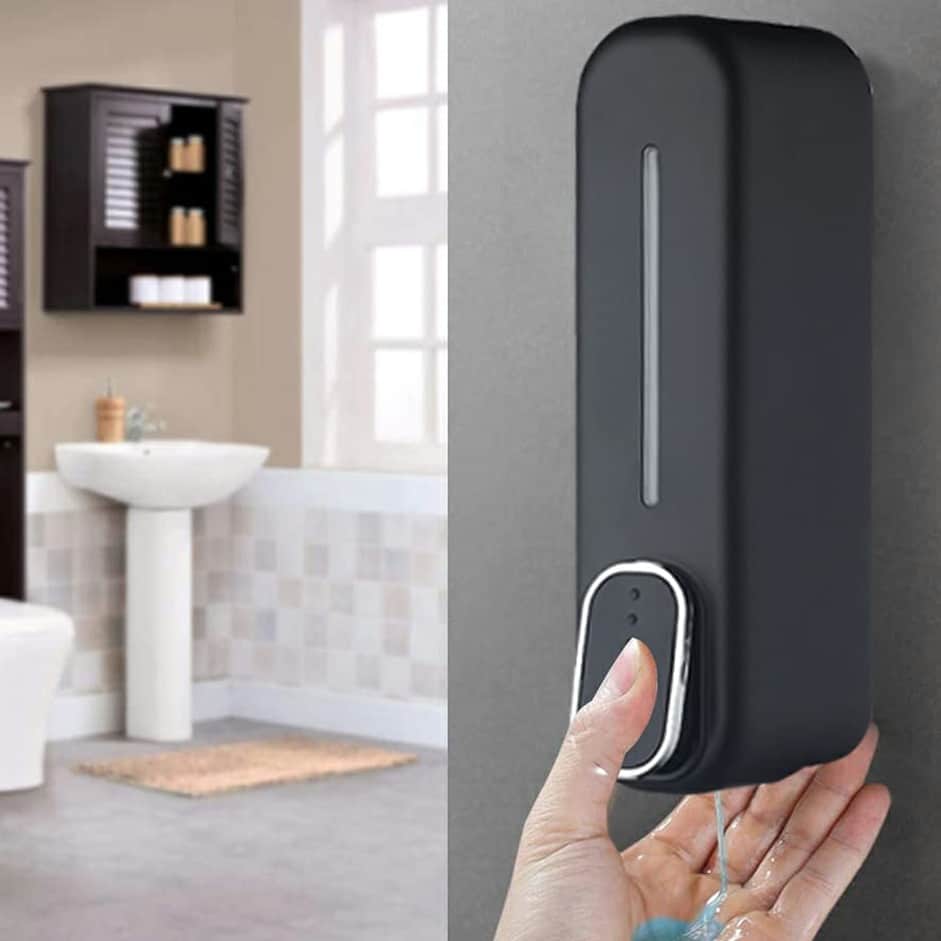 Soap Dispenser (BLACK) - front_view