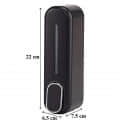 Soap Dispenser (BLACK) - rear_view