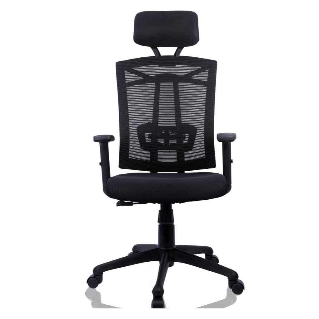 Geelong High Back Black Revolving Chair