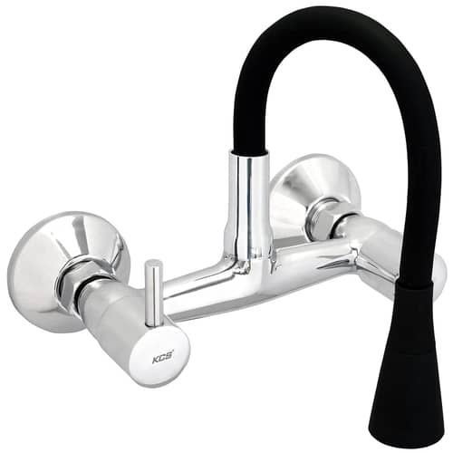 Matt black silicon flexible tap