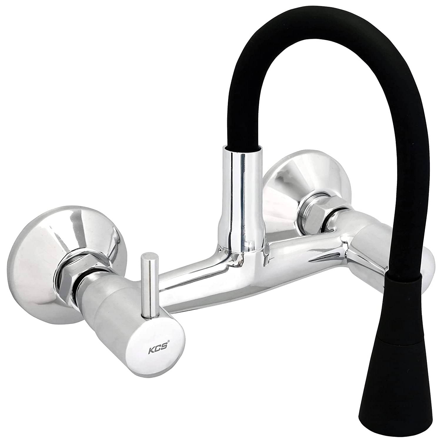 Matt black silicon flexible tap