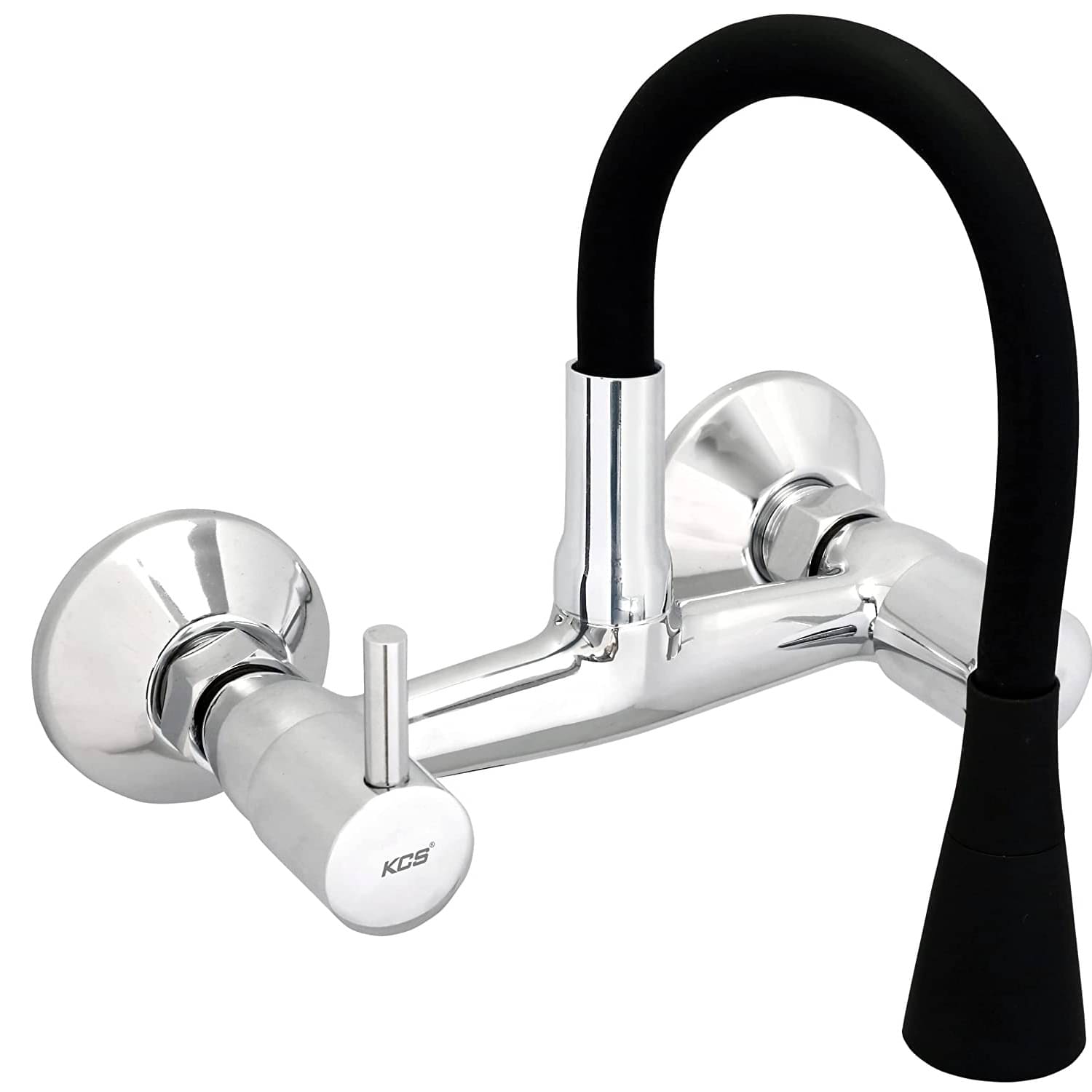 Matt black silicon flexible tap