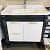 Vanity Washbasin Cabinet (White) - photo