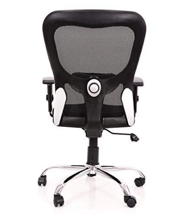 Black Medium Back Revolving Office Chair