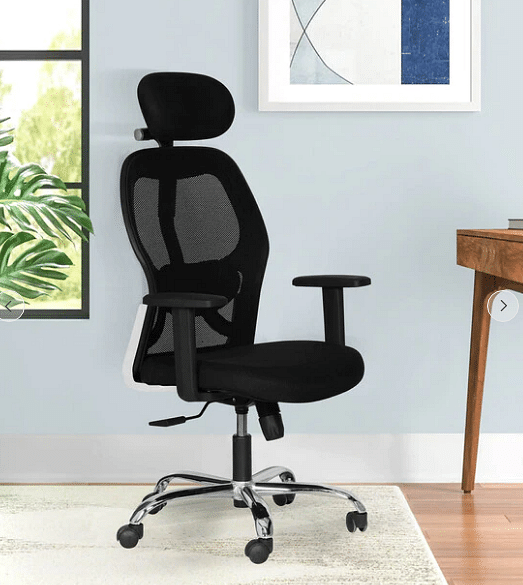 Metrix High Back Revolving Office Chair - photo
