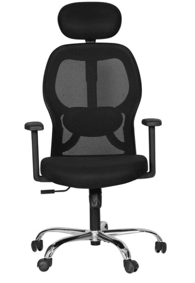 Metrix High Back Revolving Office Chair - left_view
