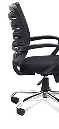 Clint Office Net Revolving Chair - left_view