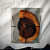 Resin Wall Clock - front_view
