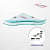 Toughened Glass Wall Shelf (Size: 8”X8”) - front_view