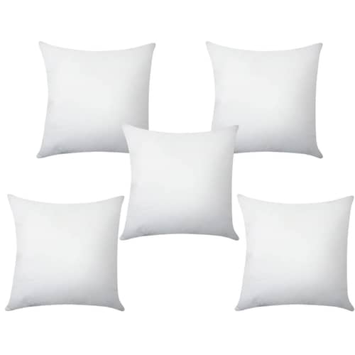 Bombay Dyeing Fabricated Cusions  (5 PCS SET)