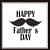 Beautiful Printed Father's Day Wall Art on MDF Wooden Board  Without Frame & Without Glass - photo