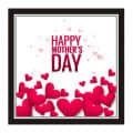 Beautiful Printed Mother's Day Wall Art on MDF Wooden Board Without Frame & Without Glass - front_view