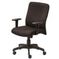 Revolving Chair with Arm central Tilt Synchronic - front_view