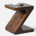Paddington End Coffee Table In Z Shape - rear_view