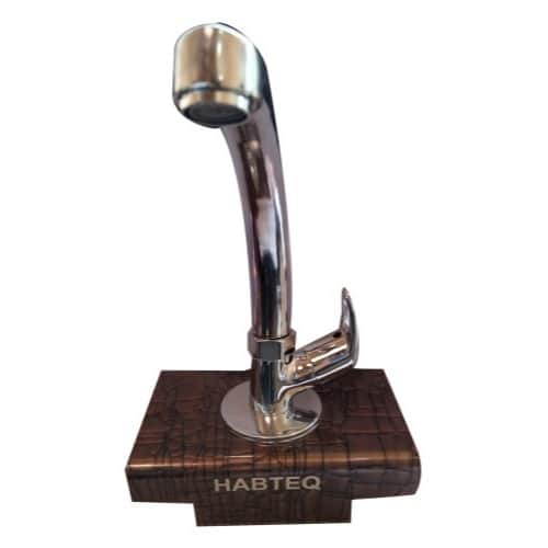 Swan Neck Cock Faucet - left_view
