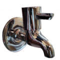 Short Body Bib Tap Faucet - front_view