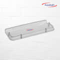 Unbreakable Frosted Acrylic Bathroom Shelf - photo