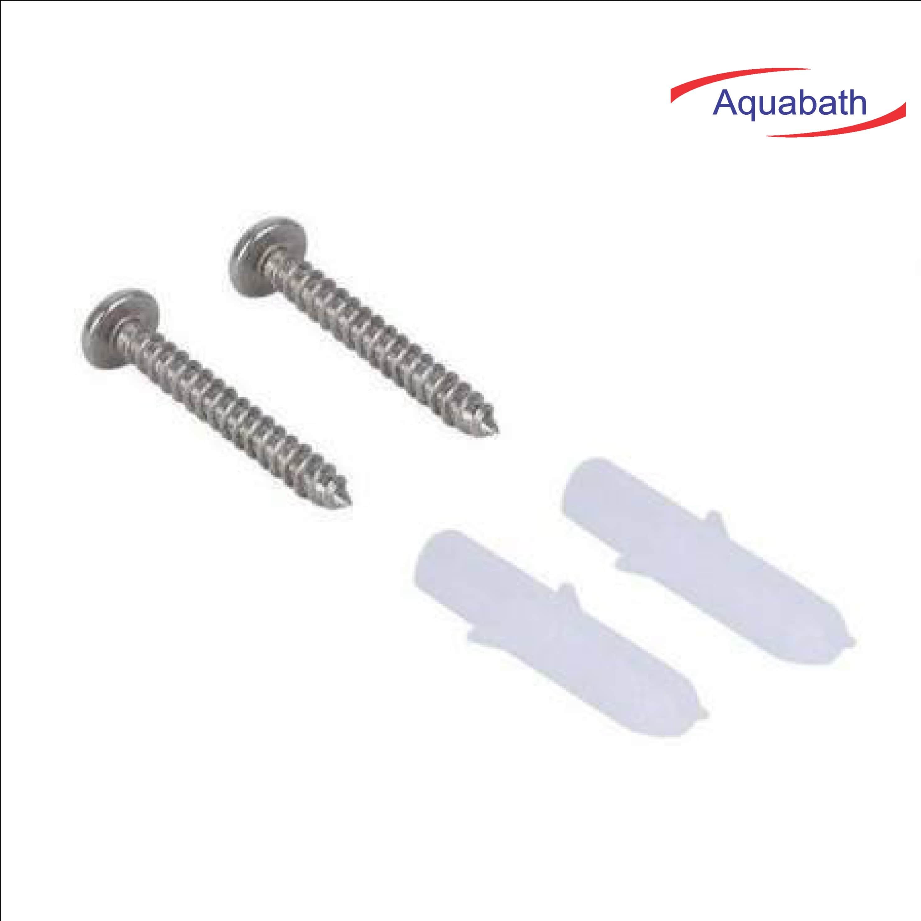 Towel Rod Made of Stainless Steel (Pack of 2) - rear_view
