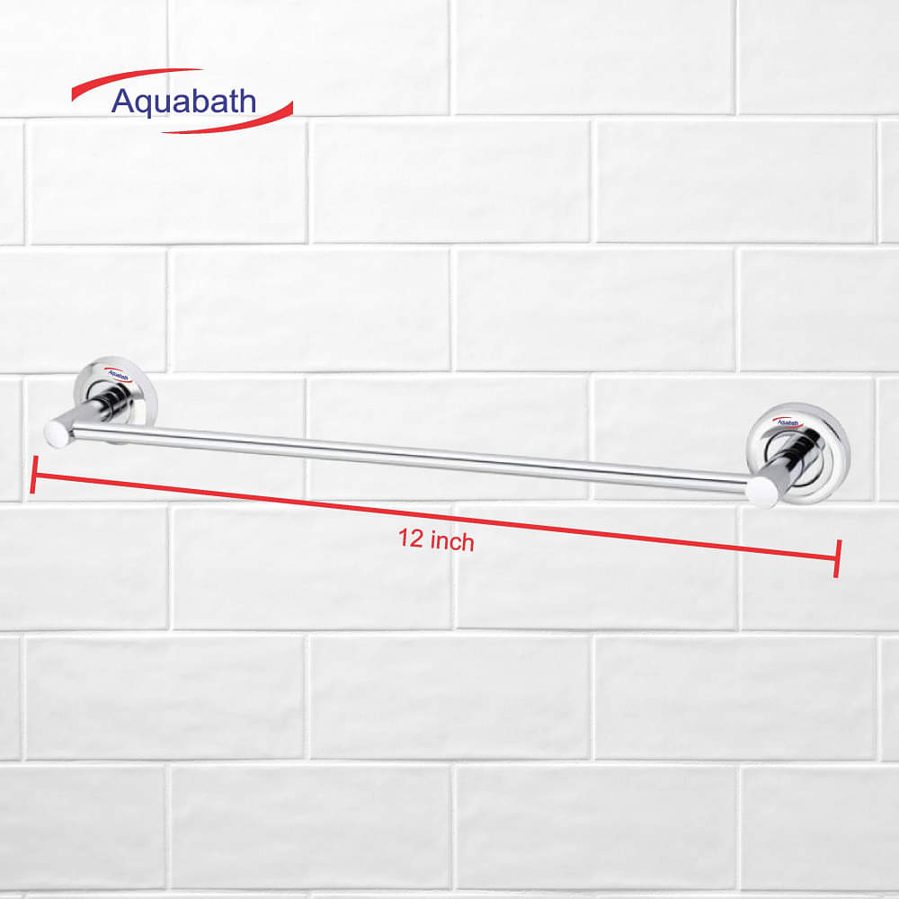 Stainless Steel Towel Rod (Pack of 2) - photo