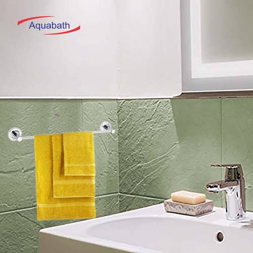 Stainless Steel Towel Rod (Pack of 2)