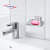 Stainless Steel Soap Stand (Silver - Pack of 2) - rear_view