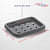 Unbreakable Plastic Counter SOAP Dish (Pack of 2)  - front_view